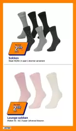 Action folder week 44 Pagina 20: Lounge-sokken €2,49, Sokken €0,83