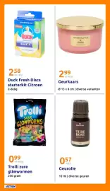 Action folder week 44 Pagina 29: Geurkaars €2,99, Duck Fresh Discs starterkit Citroen €2,58