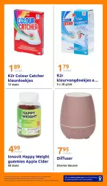Action folder week 44 Pagina 36: Diffuser €7,95, Innovit Happy Weight gummies Apple Cider €4,99
