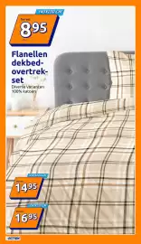 Action folder week 44 Pagina 5: Flanellen dekbed-overtrek-set €8,95