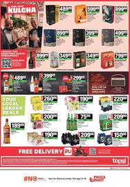 Spar Tops catalogue Page 4: Glenmorangie €599,99, The Glenlivet €899,99