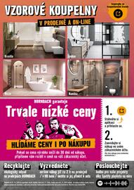 Hornbach leták Strana 10: VZOROVÉ KOUPELNY V PRODEJNĚ A ON-LINE Brasilia C D London Inspirujte se koupelnovými trendy ☑