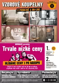 Hornbach leták Strana 10: VZOROVÉ KOUPELNY V PRODEJNĚ A ON-LINE Brasilia C D London Inspirujte se koupelnovými trendy ☑