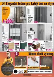 Hornbach leták Strana 4: Form & style Sprchový kout Moorea €4.290,00, Koupelnová skříňka septem €4.200,00