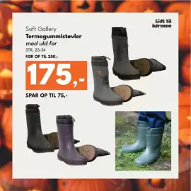 Dansk Outlet tilbudsavis Side 2: Soft Gallery Termogummistøvler med uld €175,00