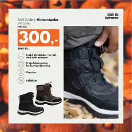 Dansk Outlet tilbudsavis Side 5: Soft Gallery Vinterstøvler STR. 22-36 FØR 350,- 300,- SPAR 50,- Stabil skridsikker ydersål