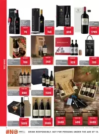 Makro’s liquor catalogue Page 10: BOEKENHOUTSKLOOF Choc Block 3-Bottle €899,00, HARTENBERG Doorkeeper Gift Pack €199,00