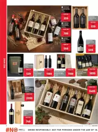 Makro’s liquor catalogue Page 12: Kleine Zalze 4-Bottle Tray Gift Box €1.899,00