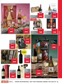 Makro’s liquor catalogue Page 13: Kleine Zalze VS Chenin & Cabernet Cooler Set €619,00, Trillennium Pinotage €369,00