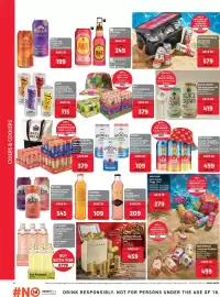 Makro’s liquor catalogue Page 14: Aframisia Amber Spritz €109,00, TUTTI Prestige Sparkling Rosé €209,00