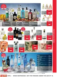 Makro’s liquor catalogue Page 7: ARCHERS Peach Schnapps €199,00, Oester Met 'N P Oyster Shot Premix Spirit Cooler €209,00