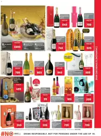 Makro’s liquor catalogue Page 9: Perrier Jouet Grand Brut with Glass Gift Box €989,00, LAURENT-PERRIER La Cuvée Brut €749,00