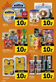 Løvbjerg tilbudsavis uge 43 Side 4: Nordthy snacks €10,00, Bold iskaffe €10,00