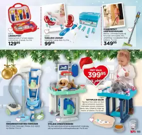 KiDS Coolshop katalog | Jul Side 111: Lægekuffert €129,95, Dyson Detect legetøjsstøvsuger €349,95