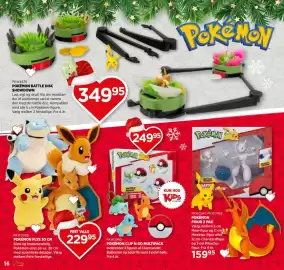 KiDS Coolshop katalog | Jul Side 16: Pokemon Plys €229,95, Pokémon Figur 2 Pak €159,95