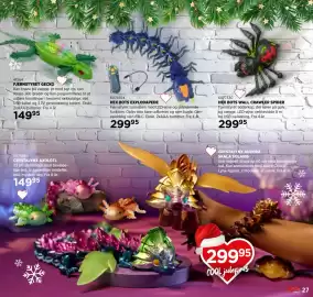KiDS Coolshop katalog | Jul Side 27: Fjernstyret Gecko €149,95, Hex Bots Explodapede €299,95