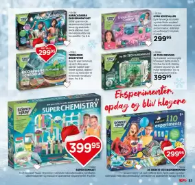 KiDS Coolshop katalog | Jul Side 31: Science & Play Super Chemistry €399,95, Science & Play Crystal Jewellery Creator €299,95