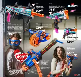 KiDS Coolshop katalog | Jul Side 33: Xshot pro spinshot €149,95, Xshot Insanity Blitz Hammer €249,95