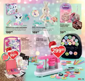 KiDS Coolshop katalog | Jul Side 73: Sticker Therapy Kawaii Kitties €39,95, Airbrush Plush Sparkle Enhjørning €199,95