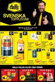 Calle tilbudsavis Side 1: Norrlands Djup €10,99, Kupong €3,49
