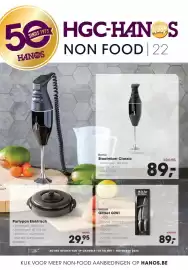 Hanos folder | Non-Food Pagina 1: Global Giftset G201 €89,00, Partypan Elektrisch €29,95