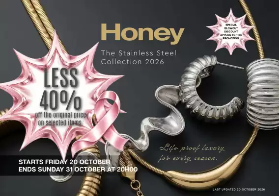 Honey Fashion Accessories (valid until 31-10)