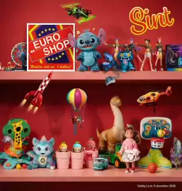 Euroshop folder | Sint Pagina 1: EURO SHOP Wedden dat we 't hebben! ♬ ♪ Sint D HIT FL 1223 N CATCH Geldig t.e.m. 6 december