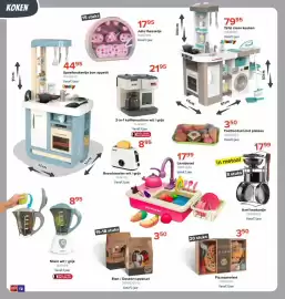 Euroshop folder | Sint Pagina 16: Mixer wit / grijs €8,95, Eten / Dessert speelset €3,50
