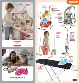 Euroshop folder | Sint Pagina 17: Keukenschortset roze / blauw 11st €6,99, Roze keukenset €89,95