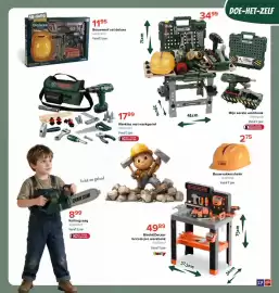 Euroshop folder | Sint Pagina 27: Bouwwerf set deluxe €11,95, Kettingzaag €8,99