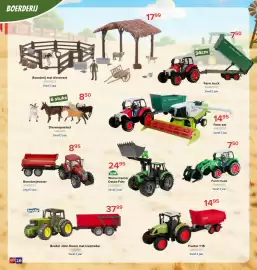 Euroshop folder | Sint Pagina 28: Bruder John Deere met kieptrailer €37,99, Worxx tractor Deutz-Fahr €24,95