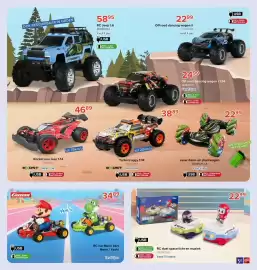 Euroshop folder | Sint Pagina 31: RC duel space licht en muziek €22,99, Rc car mario kart mario / yoshi €34,89