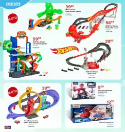 Euroshop folder | Sint Pagina 36: Cars Mcqueen day media driver playset €39,89, 2026 hot wheels city ultimate garage €99,89