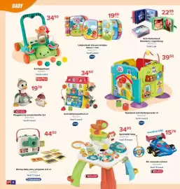 Euroshop folder | Sint Pagina 4: Liedjesboek dierenvriendjes €19,89, Speeltafel baby €34,95