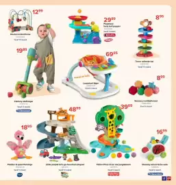 Euroshop folder | Sint Pagina 5: Fisher-Price zit en sta jungleboom €39,89, Little people let's go mountain playset €48,99