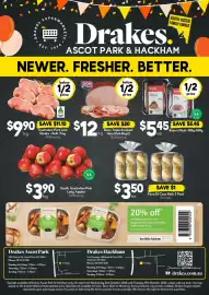 Drakes catalogue week 43 Page 2: Dons Triple Smoked Ham €12,00, Enzo's Meals €5,45