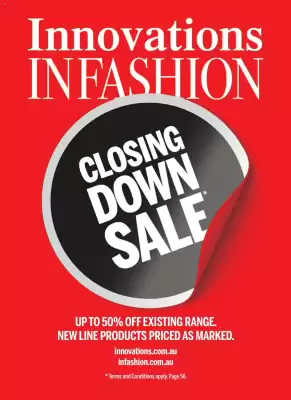 Innovations (valid until 1-11)