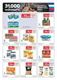 Carrefour catalogue Page 12: Nada Uht milk full cream €13,49, Starbucks Frappuccino drink assorted €12,99