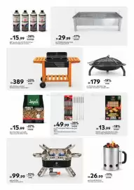Carrefour catalogue Page 10: Paradiso cartridge set €15,99, Somagic Milano charcoal bbq €389,00