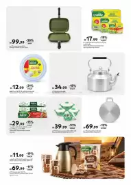 Carrefour catalogue Page 16: Prestige Double Fry Pan €99,99, Falcon Plastic Plate €12,99