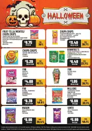 Bestway leaflet week 43 Page 14: Fruit-tella/Mentos/Chupa Chups €8,75, Rowntree's fruit pastilles €6,49