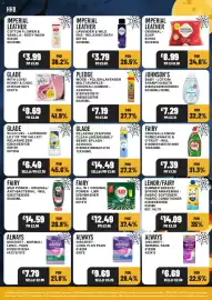 Bestway leaflet week 43 Page 25: Pledge wood polish lavender €7,19, Johnson's baby lotion/shampoo/bath €7,29