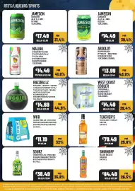 Bestway leaflet week 43 Page 9: West Coast cooler €14,49, Jameson ginger ale & lime €17,49