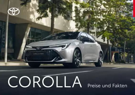 Toyota | Corolla (gültig bis 20-01)