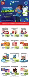 Encarte Prezunic Página 1: Lava-roupas em pó brilhante €13,99, Lava-roupas líquido uau €19,99
