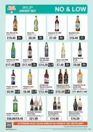 Booker Wholesale brochure Page 111: Erdinger Weis Non Alcoholic €14,29, Corona Cero NRB €7,49