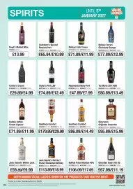 Booker Wholesale brochure Page 114: Cockburn's Special Reserve Port €10,99, Baileys irish cream €11,99