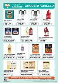 Booker Wholesale brochure Page 123: Chef's Essentials Tomato Ketchup €9,49, Ciro Peeled Plum/Chopped Tomatoes €3,99