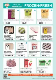 Booker Wholesale brochure Page 127: Chefs Larder medium brussels sprouts €6,99