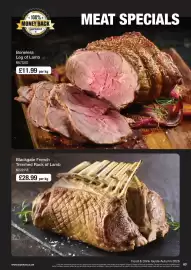 Booker Wholesale brochure Page 63: Boneless Leg of Lamb €11,99